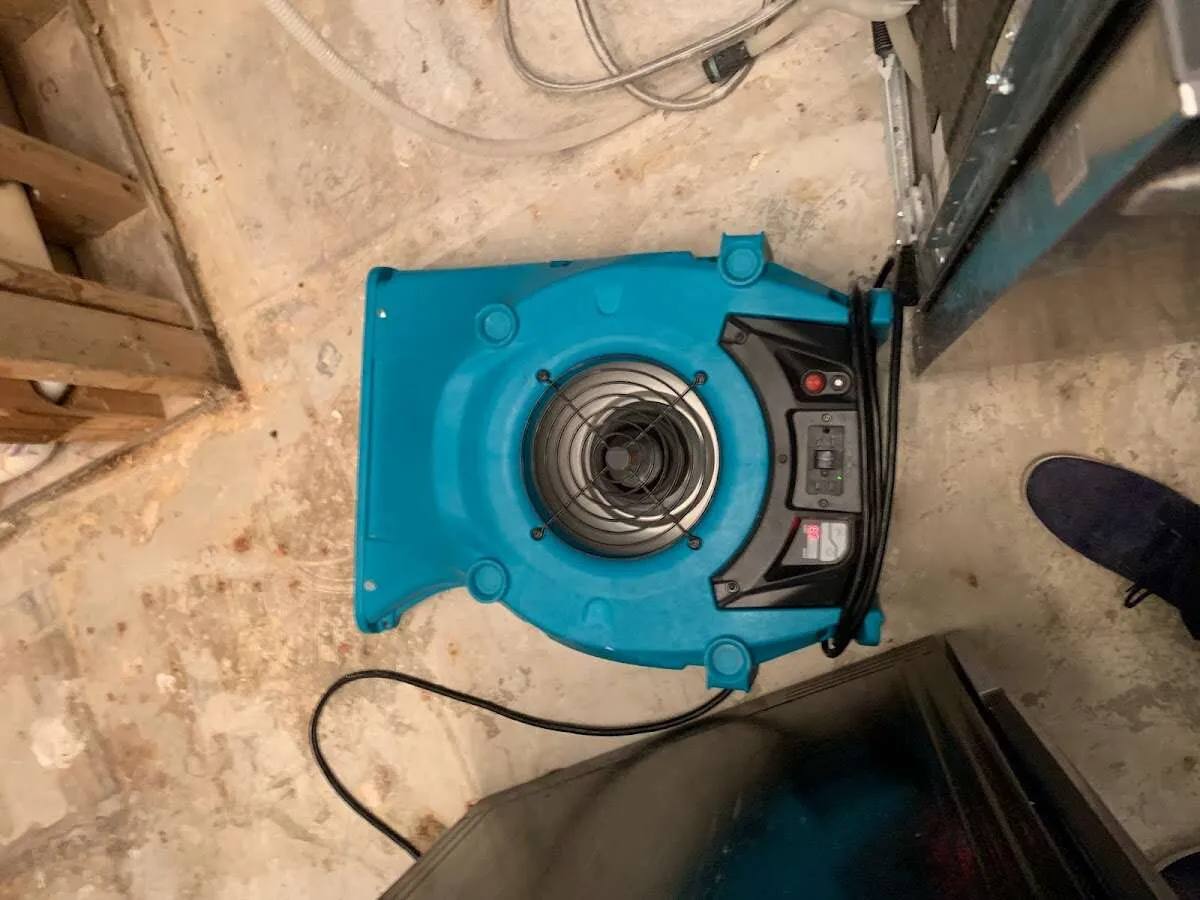 Air mover drying equipment for Mold Remediation & Removal in South Windsor